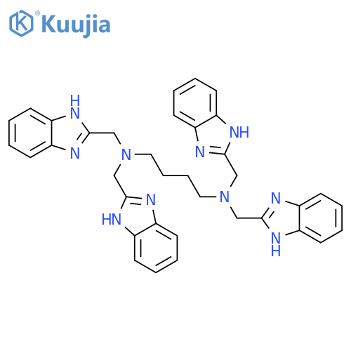1,4-Butanediamine, N,N,N',N'-tetrakis(1H-benzimidazol-2-ylmethyl)- structure