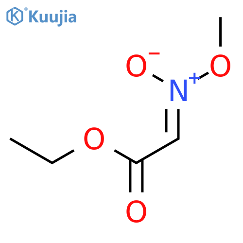 ACETIC ACID, (METHYL-ACI-NITRO)-, ETHYL ESTER, (E)- structure