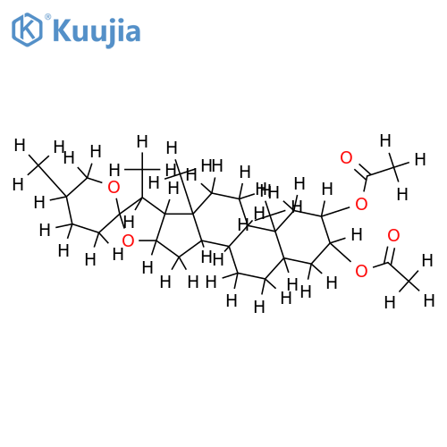 Di-Ac-(2alpha,3beta,5alpha,25S)-Spirostane-2,3-diol structure