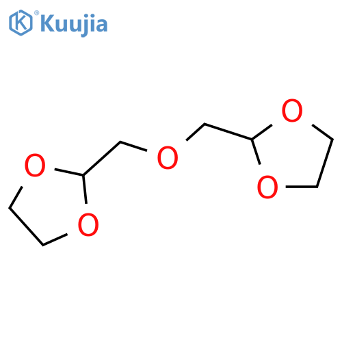 1,3-Dioxolane, 2,2'-[oxybis(methylene)]bis- structure