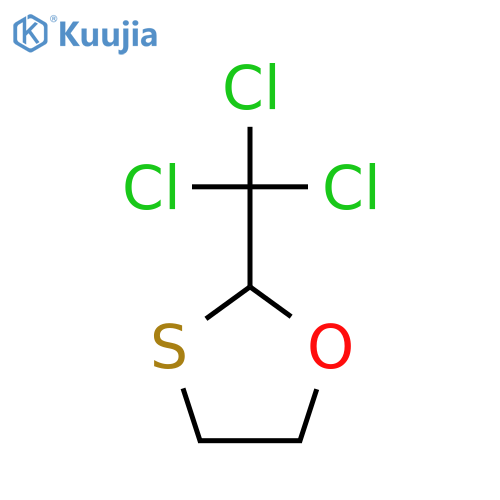 1,3-Oxathiolane, 2-(trichloromethyl)- structure