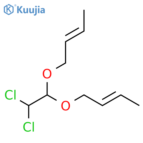 2-Butene, 1,1'-[(2,2-dichloroethylidene)bis(oxy)]bis- structure