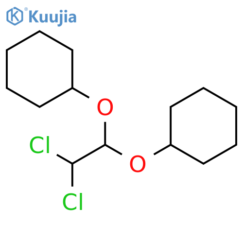 CYCLOHEXANE, 1,1'-[(2,2-DICHLOROETHYLIDENE)BIS(OXY)]BIS- structure