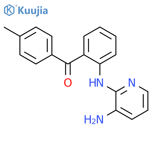 Methanone, [2-[(3-amino-2-pyridinyl)amino]phenyl](4-methylphenyl)- structure