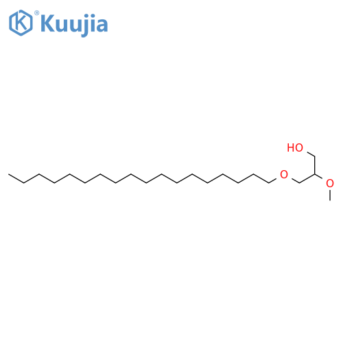1-Propanol, 2-methoxy-3-(octadecyloxy)-, (2S)- structure