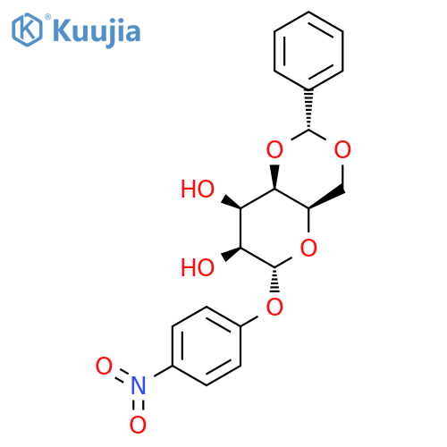 p-Nitrophenyl 4,6-Benzylidene-beta-D-glucopyranoside structure