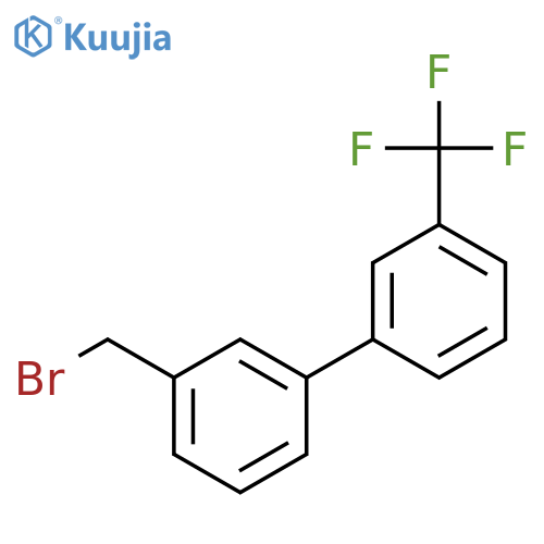 1,1'-Biphenyl, 3-(bromomethyl)-3'-(trifluoromethyl)- structure