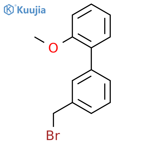 1,1'-Biphenyl, 3'-(bromomethyl)-2-methoxy- structure