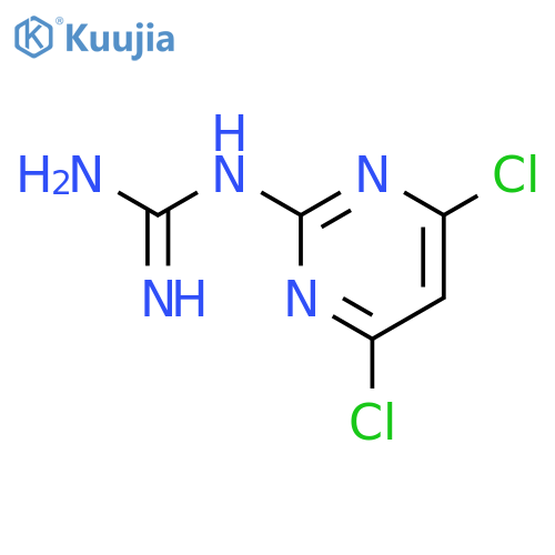 Guanidine, (4,6-dichloro-2-pyrimidinyl)- structure