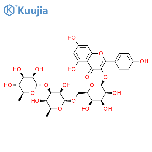 Kaempferol 3-O-rhamninoside structure