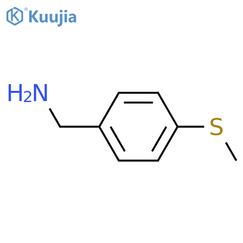 [4-(methylsulfanyl)phenyl]methanamine structure