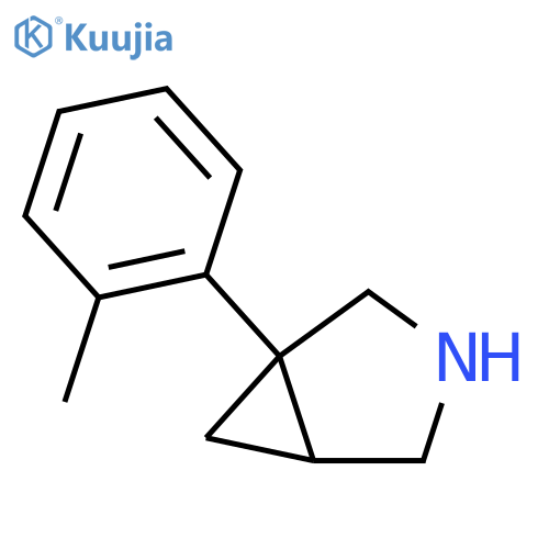 3-Azabicyclo[3.1.0]hexane, 1-(2-methylphenyl)- structure