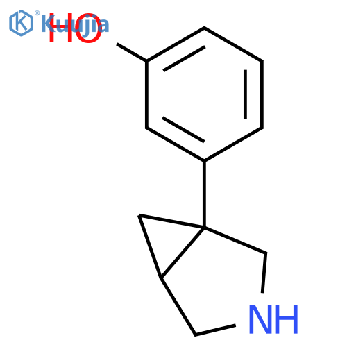 Phenol, 3-(3-azabicyclo[3.1.0]hex-1-yl)- structure