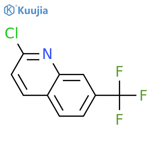 2-chloro-7-(trifluoromethyl)quinoline structure