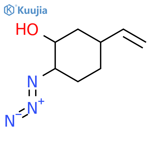 Cyclohexanol, 2-azido-5-ethenyl- structure