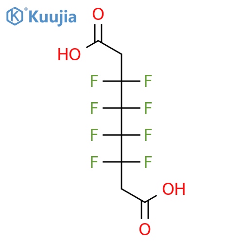 OCTANEDIOIC ACID, 3,3,4,4,5,5,6,6-OCTAFLUORO- structure