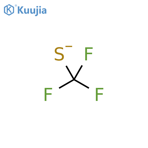 Methanethiol, trifluoro-, ion(1-) (9CI) structure