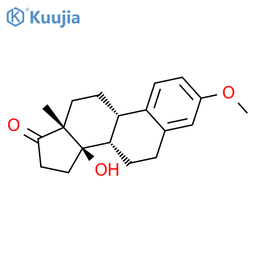 Estra-1,3,5(10)-trien-17-one, 14-hydroxy-3-methoxy-, (8a,13a)-(±)- structure