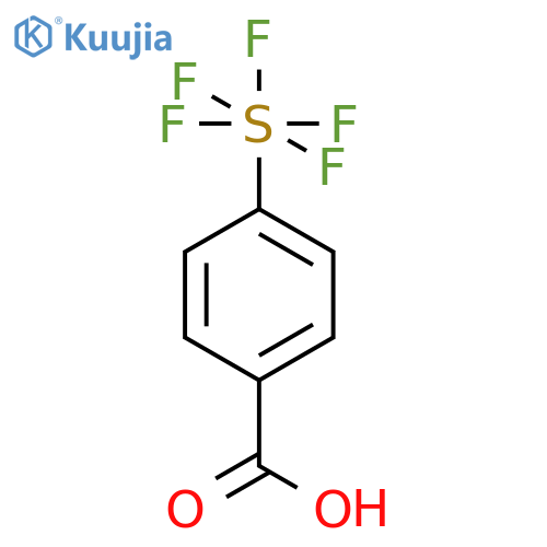 4-(Pentafluorothio)benzoic Acid structure