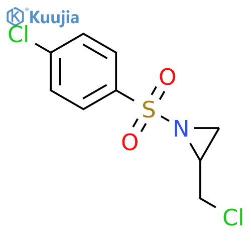 Aziridine, 2-(chloromethyl)-1-[(4-chlorophenyl)sulfonyl]- structure