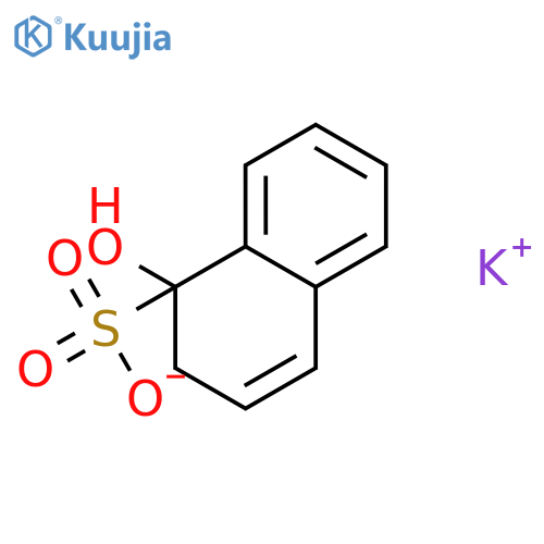 potassium 1-hydroxynaphthalenesulphonate structure