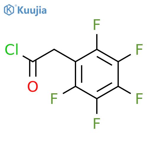 Pentafluorophenylacetyl Chloride structure