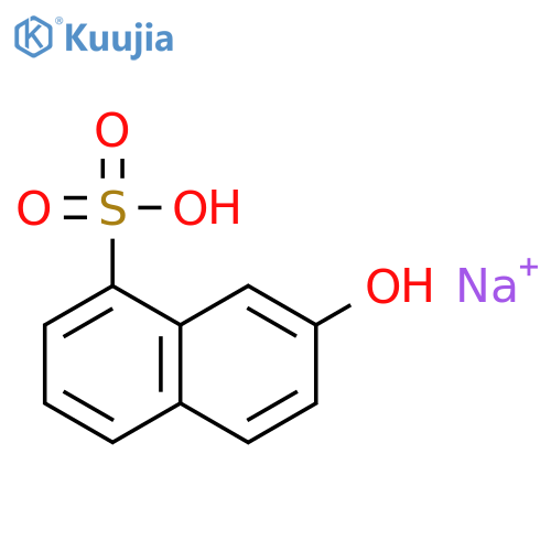 Sodium 7-Hydroxynaphthalene-1-sulfonate structure