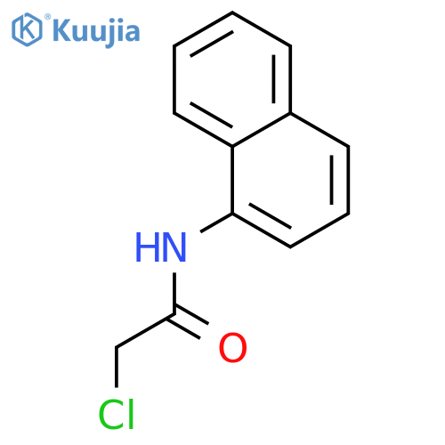 N-(Chloroacetyl)1-naphtylamine structure