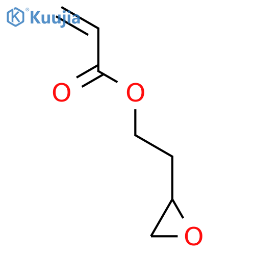 2-Propenoic acid, 2-oxiranylethyl ester structure