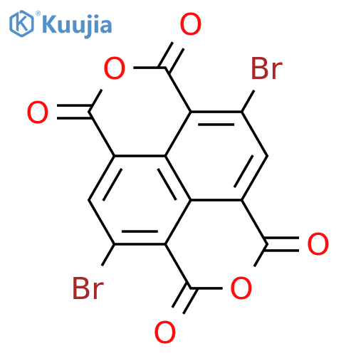 4,9-Dibromoisochromeno6,5,4-defisochromene-1,3,6,8-tetraone structure