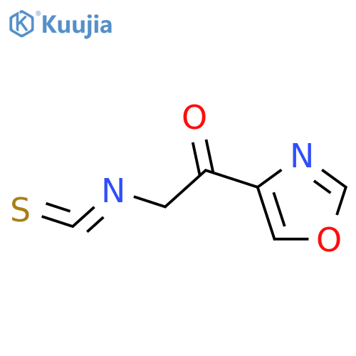 Ethanone, 2-isothiocyanato-1-(4-oxazolyl)- structure