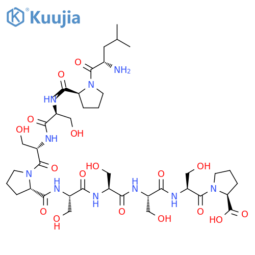 L-Proline, L-leucyl-L-prolyl-L-seryl-L-seryl-L-prolyl-L-seryl-L-seryl-L-seryl-L-seryl- (9CI) structure