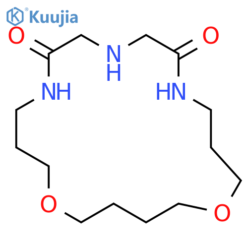 1,15-Dioxa-5,8,11-triazacyclononadecane-6,10-dione structure