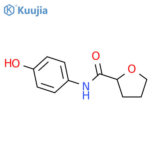 N-(4-Hydroxyphenyl)tetrahydrofuran-2-carboxamide structure