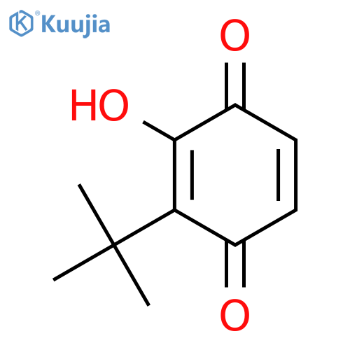 2,5-Cyclohexadiene-1,4-dione, (1,1-dimethylethyl)hydroxy- structure