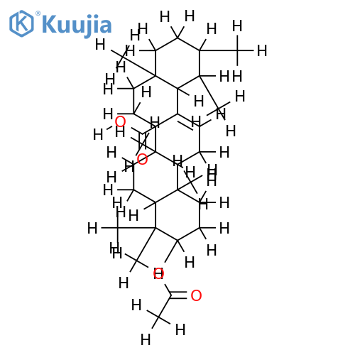 3beta-acetoxy-ursen-(12)-oic acid-(27) structure