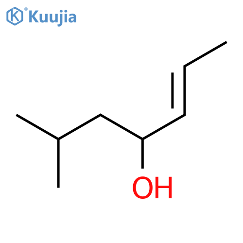 2-Hepten-4-ol, 6-methyl-, (E)- structure