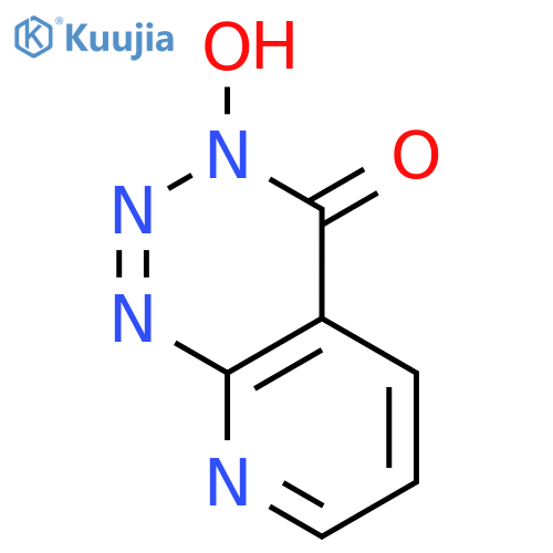Pyrido[2,3-d]-1,2,3-triazin-4(3H)-one, 3-hydroxy- structure