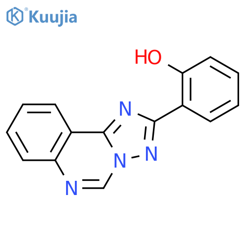 Phenol, 2-([1,2,4]triazolo[1,5-c]quinazolin-2-yl)- structure