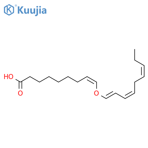 8-Nonenoic acid, 9-[(1E,3Z,6Z)-1,3,6-nonatrienyloxy]-, (8Z)- structure