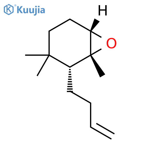 7-Oxabicyclo[4.1.0]heptane, 2-(3-butenyl)-1,3,3-trimethyl-,(1R,2R,6S)-rel- structure