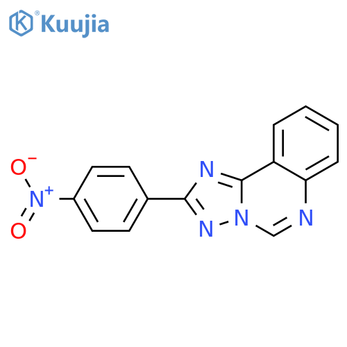 [1,2,4]Triazolo[1,5-c]quinazoline, 2-(4-nitrophenyl)- structure