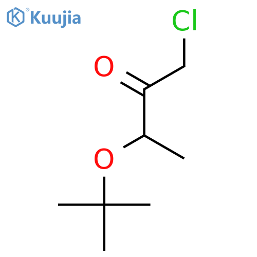 2-Butanone, 1-chloro-3-(1,1-dimethylethoxy)-, (3R)- structure