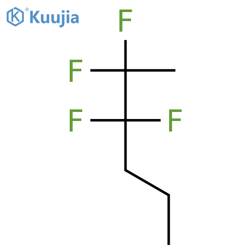 HEXANE, 2,2,3,3-TETRAFLUORO- structure