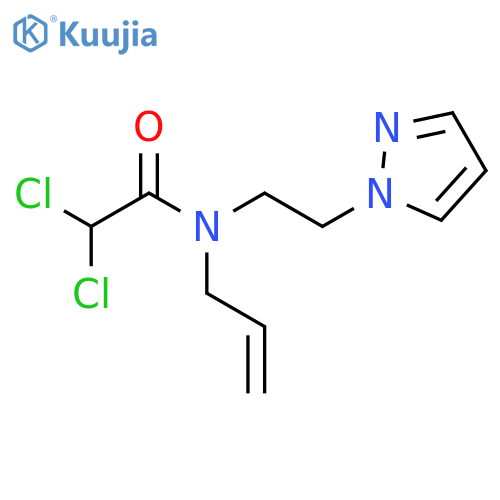 Acetamide, 2,2-dichloro-N-2-propenyl-N-[2-(1H-pyrazol-1-yl)ethyl]- structure
