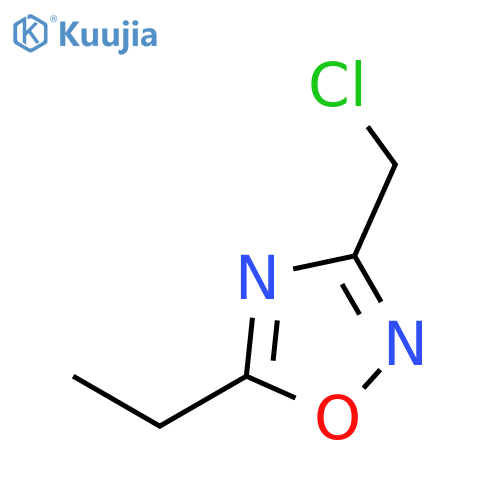 3-(Chloromethyl)-5-ethyl-1,2,4-oxadiazole structure