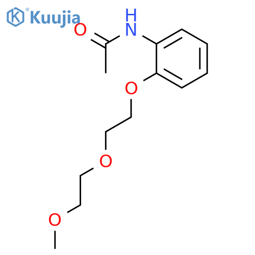 ACETAMIDE, N-[2-[2-(2-METHOXYETHOXY)ETHOXY]PHENYL]- structure