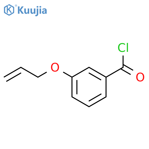Benzoyl chloride,3-(2-propen-1-yloxy)- structure