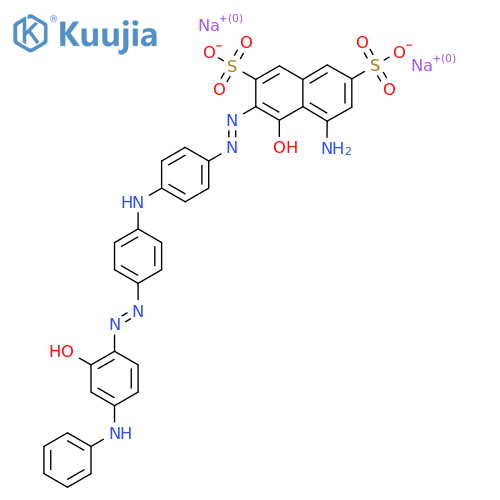 5-amino-3-[[4-[[4-[[4-anilino-2-hydroxyphenyl]azo]phenyl]amino]phenyl]azo]-4-hydroxynaphthalene-2,7-disulphonic acid, sodium salt structure