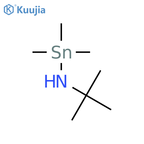 Stannanamine, N-(1,1-dimethylethyl)-1,1,1-trimethyl- structure